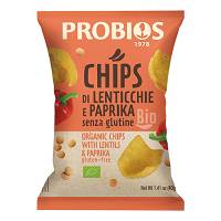CHIPS DI LENTICCHIE E PAPRIKA