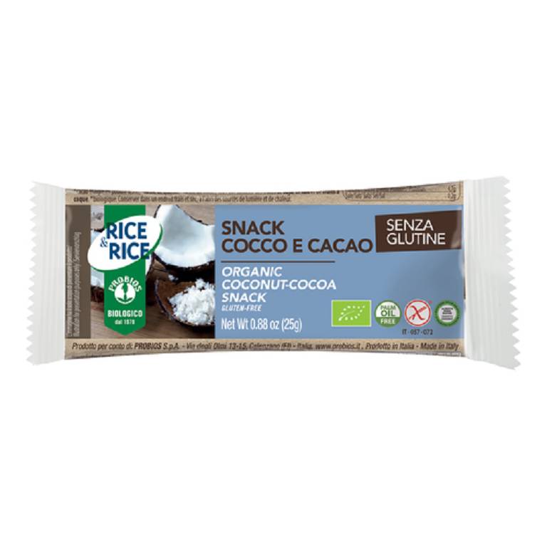 R&R SNACK COCCO/CACAO 25G