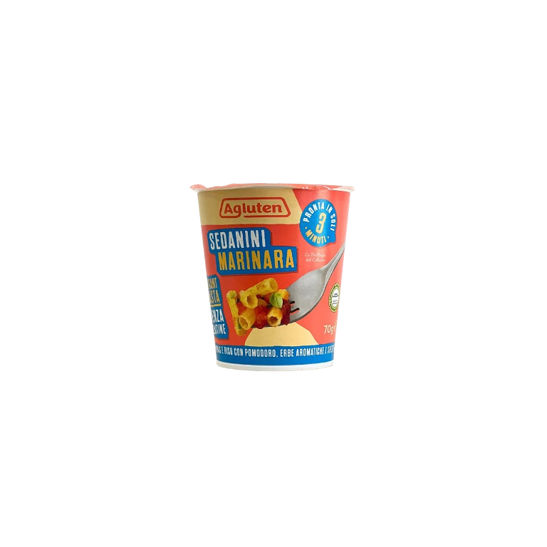 AGLUTEN SEDANINI MARINARA 70G