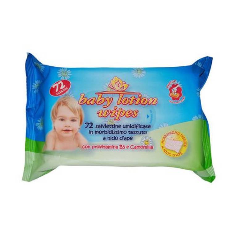 BABY CLEAN WIPES SALV CAMOM 72