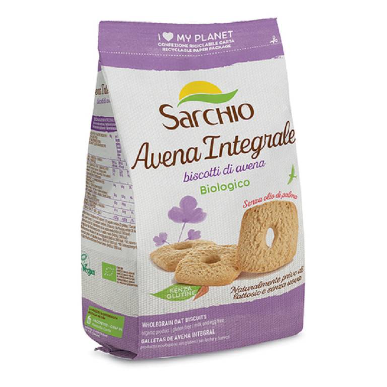 BISCOTTI AVENA INTEGRALE 200G