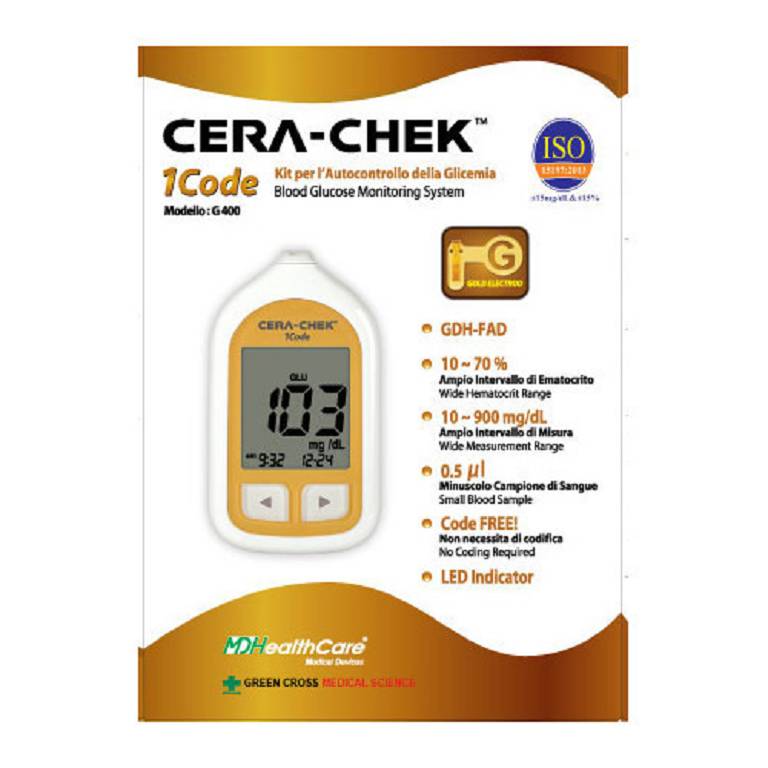 CERA-CHEK 1CODE STR REATT 25PZ