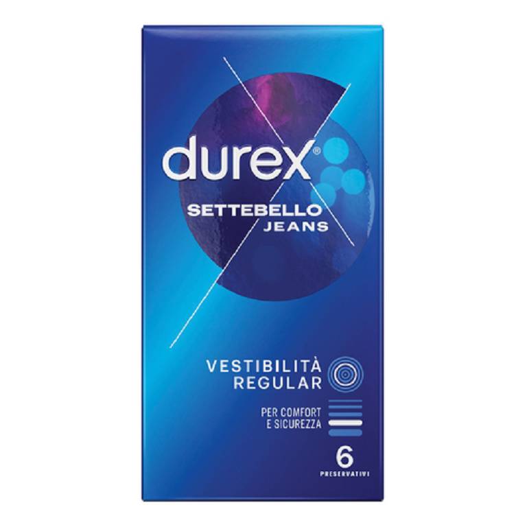 DUREX SETTEBELLO JEANS 6PZ