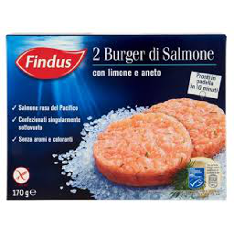 FINDUS BURGER SALMONE LIM/ANET