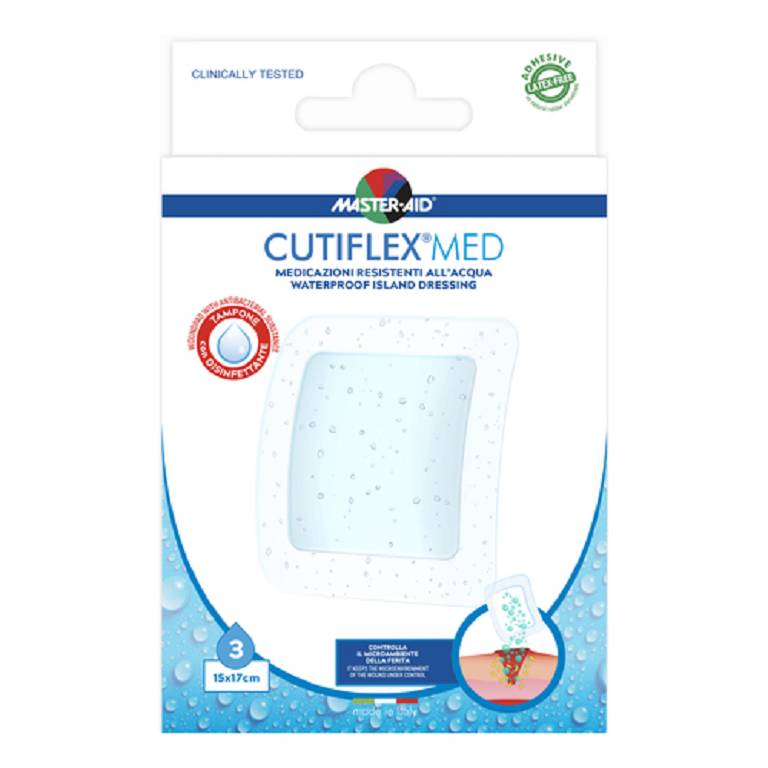 M-AID CUTIFLEXMED 15X17CM 3P