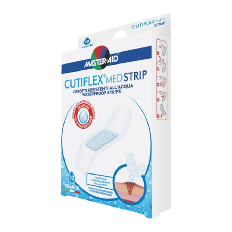 M-AID CUTIFLEXMED STRIP GR 10P