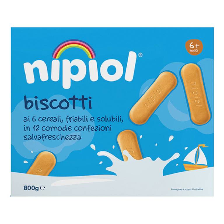 NIPIOL BISCOTTINI 6 CRL 800G