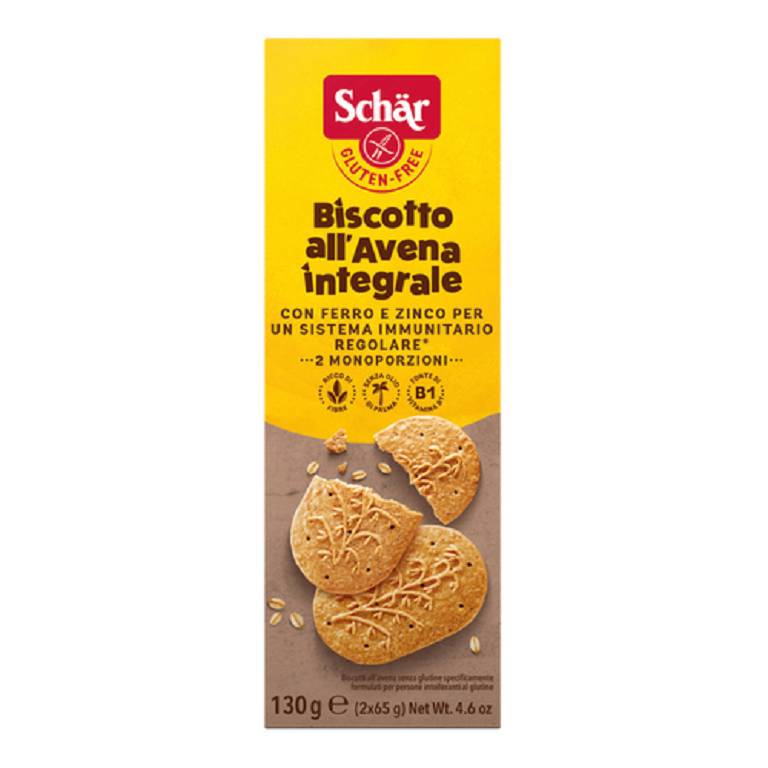 SCHAR BISCOTTI ALL'AVENA 2X65G