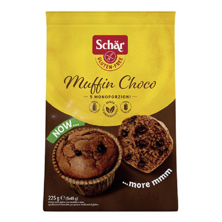 SCHAR MUFFIN CHOCO 225G