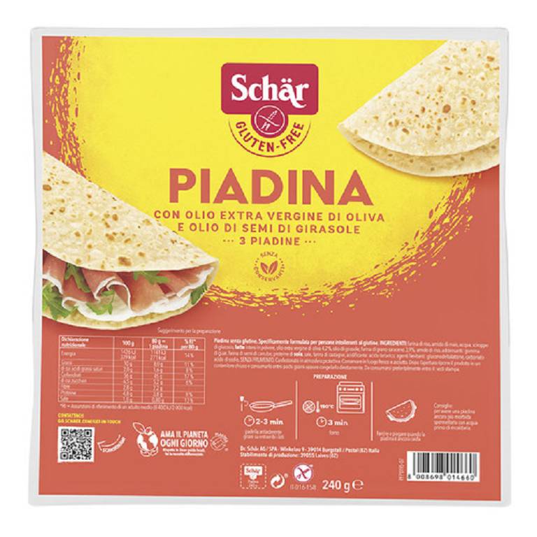 SCHAR PIADINA 3X80G